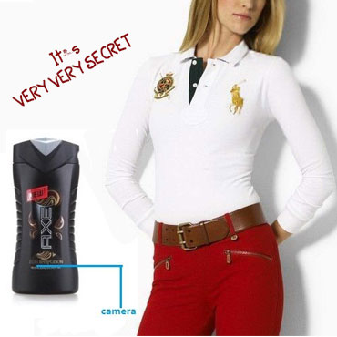 Spy Hidden Secret Shampoo Bottel Camera